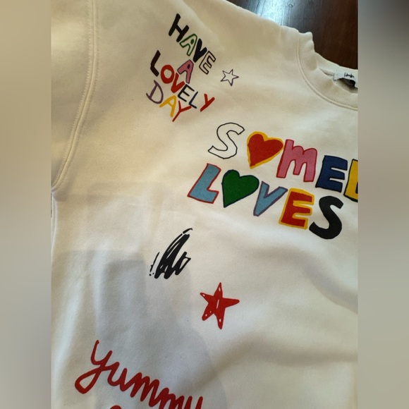 Colorful Graphic Women's Sweatshirt - Picture 5 of 13